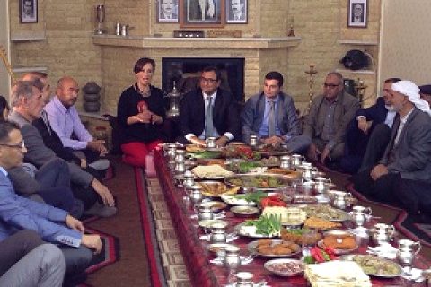 Nizip'in sosyal ve kültürel yapısı, Beyaz TV de tanıtıldı.