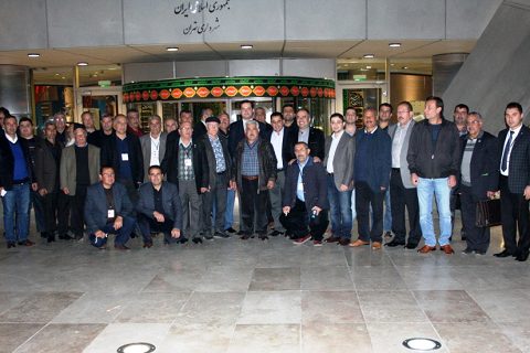 NTO İran Heyeti T.C. Tahran Ticaret Müşavirli İle İş Yemeğinde Buluştu.