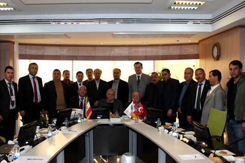 Nizip Ticaret Odası İran Heyeti Tahran Ticaret Odası’nı Ziyaret Etti.
