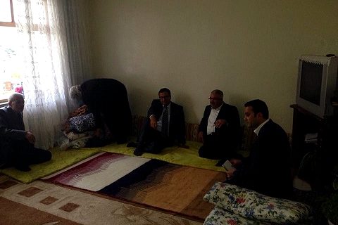 Nizip Kaymakamı Harun SARIFAKIOĞULLARINDAN hane ziyaretleri