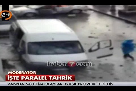 Video - Paralel polislerin panzerli ihanet görüntüleri:6-7 Ekim olaylarında çatışmala