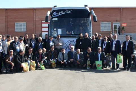 Nizip Ticaret Odası Heyeti İran Fıstığının Üretim Merkezi Rafsanjan Şehrinde.