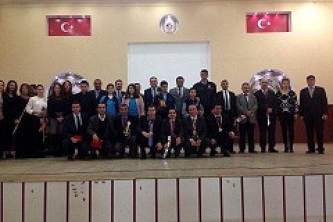 24 Kasım Öğretmenler Günü törenle kutlandı.