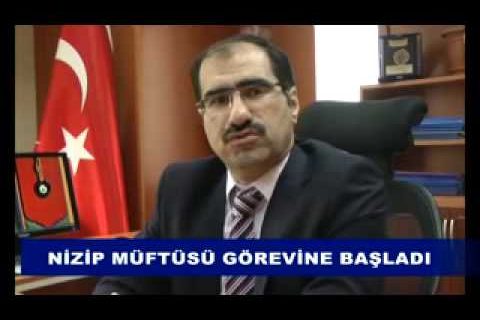 Nizip müftüsü görevine başladı