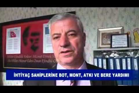 Ihtiyaç sahiplerine bot, mont, atkı ve bere yardımı