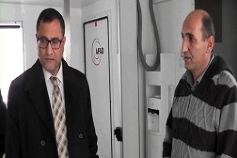 Kaymakam SARIFAKIOĞULLARINDAN Suriyelilerin Kayıt Merkezine ziyaret