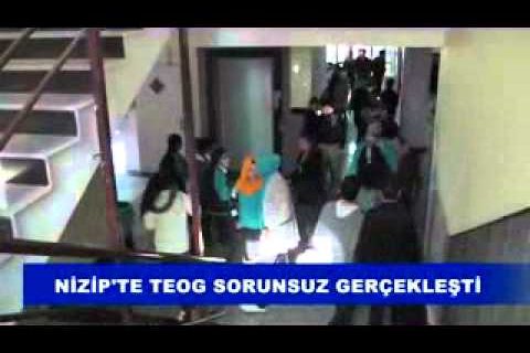 Nizip'te teog sorunsuz gerçekleşti