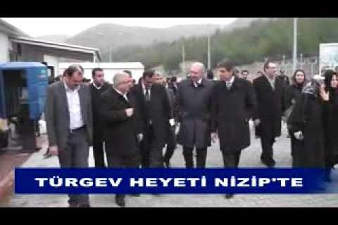 Türgev heyeti nizip'te