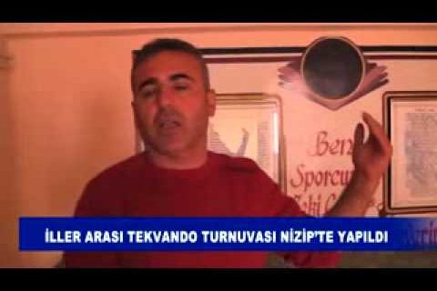 Iller arası tekvando turnuvası nizip