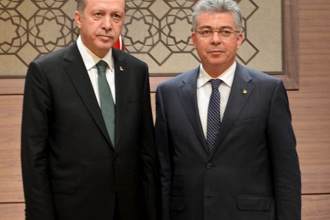 Özyurt, 365 Oda ve Borsa Başkanı ile birlikte Cumhurbaşkanı Erdoğan’ ı ziyaret etti.