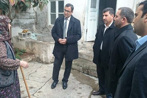 Nizip Kaymakamı Sayın Harun SARIFAKIOĞULLARI, Saha Mahallesine Hane ziyaretlerinde bu