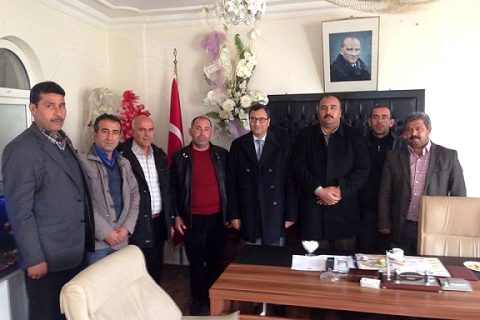 Nizip Kaymakamı Sayın Harun SARIFAKIOĞULLARI, Nizip Şoförler Odasını ziyaret etti.
