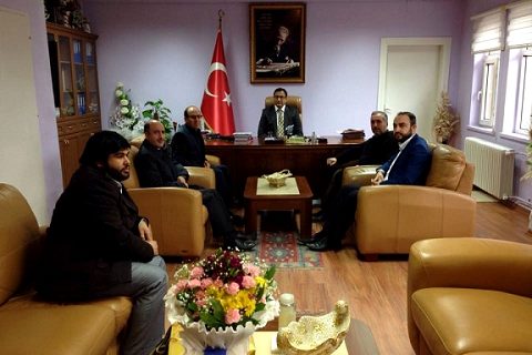 Nizip TÜMSİAD Yönetim Kurulu, Nizip Kaymakamı Harun SARIFAKIOĞULLARI'nı ziyaret etti.