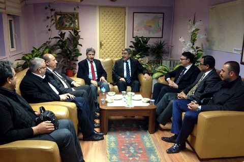 Nizip Kaymakamı Sayın Harun SARIFAKIOĞULLARI'na ziyaret.