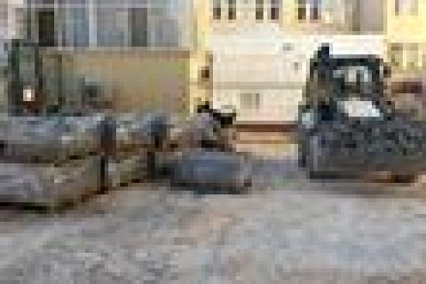 Photo - DEVLET HASTANESİ BAHÇESİ DÜZENLEME ÇALIŞMASI:Nizip Devlet hastanesi bahçesine