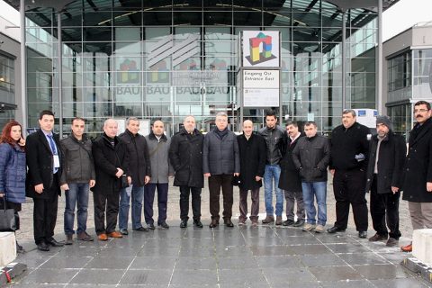 NTO Heyeti Almanya BAU 2015 Yapı, Mimari ve İnşaat Fuarı’nı Ziyaret Etti.