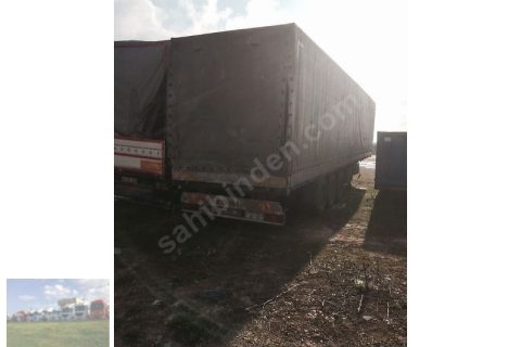 Güneş otomotivden 2002 model kögel marka tenteli dorse