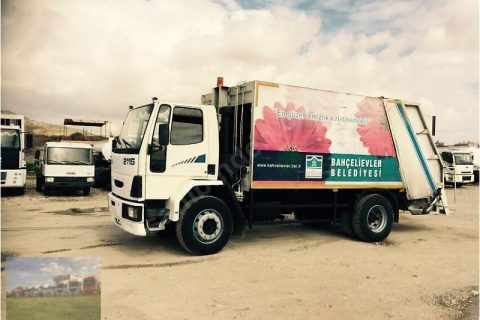 Güneş otomotivden 2004 model ford cargo 2116 çöp kamyonu