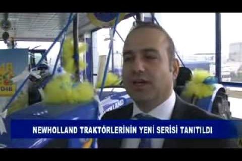 Newholland traktörlerinin yeni serisi tanıtıldı