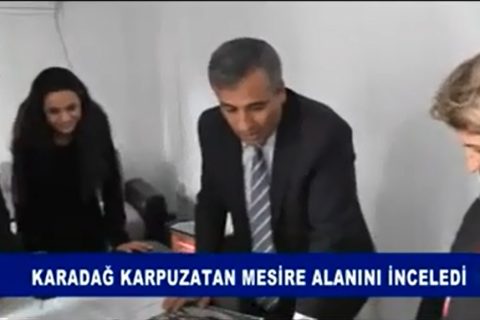 Karadağ karpuzatan mesire alanını inceledi
