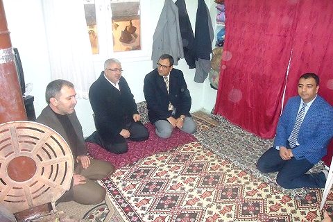 Nizip Kaymakamı Sayın Harun SARIFAKIOĞULLARI, Kıbrıs ve Fevkani Mahallesi hane ziyare