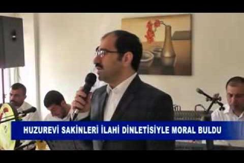 Huzurevi sakinleri ilahi dinletisiyle moral buldu