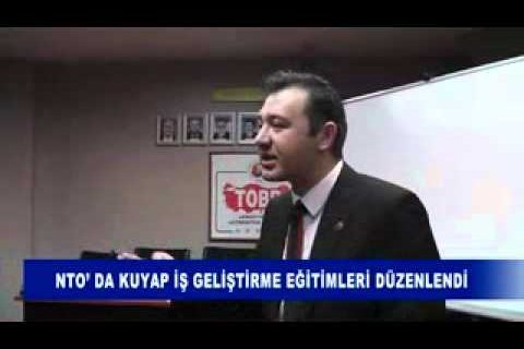Nto'da kuyap iş geliştirme eğitimleri düzenlendi