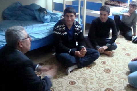 Gündeş´ten pansiyon ziyareti