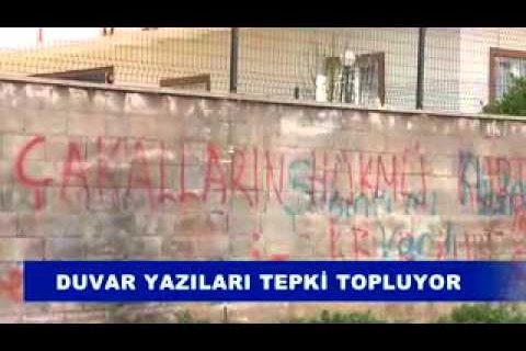 Duvar yazıları tepki topluyor