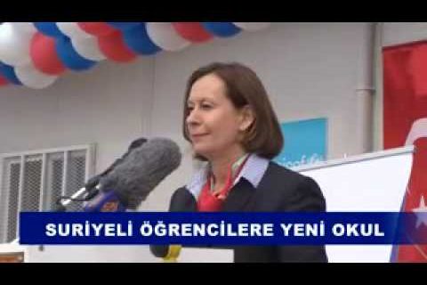 Suriyeli çocuklar için eğitim merkezi açıldı