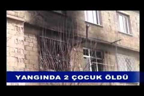 İstasyon mahllesindeki bir Evde Yangın Çıktı, 2 Kardeş Öldü