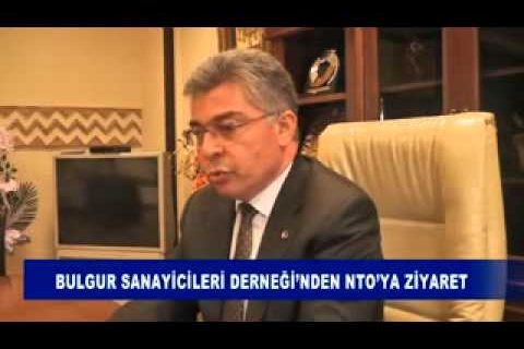 Bulgur sanayicileri derneğinden ntoya ziyaret