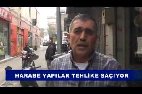 Harabe yapılar tehlike saçıyor