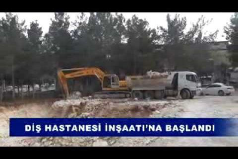 Diş hastanesi inşaatına başlandı