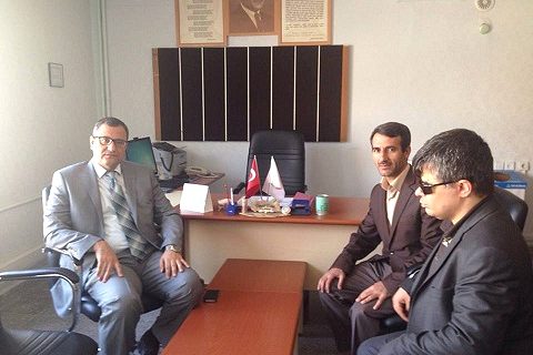 Nizip Kaymakamı Harun SARIFAKIOĞULLARI, Maruf Marufoğlu Anadolu Lisesini ziyaret etti