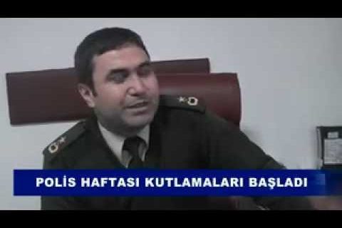 Polis haftası kutlamaları başladı