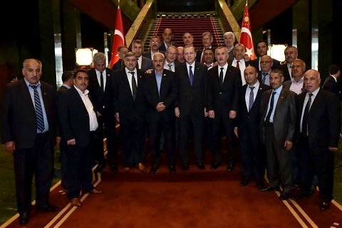 Nizipli Muhtarlarımız Cumhurbaşkanı ile buluştu
