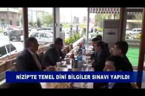 Nizipte temel dini bilgiler sınavı yapıldı
