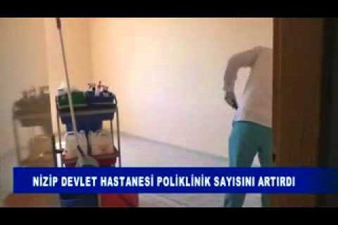 Nizip devlet hastanesi poliklinik sayısını artırdı
