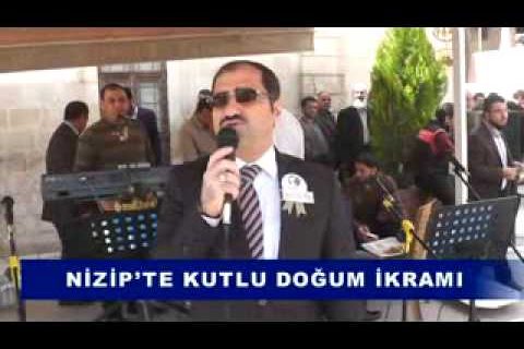 Nizipte kutlu doğum ikramı