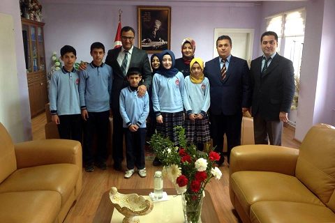 Nizip Salih Ekmekçi İmam Hatip Ortaokulundan, Nizip Kaymakamı Harun SARIFAKIOĞULLARI'