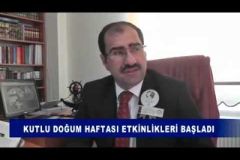 Kutlu doğum haftası etkinlikleri başladı