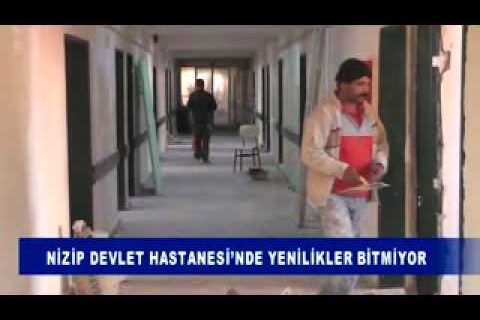 Nizip devlet hastanesi?nde yenilikler bitmiyor