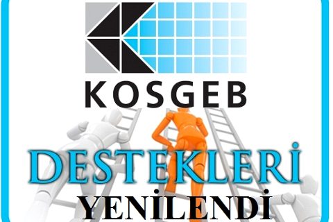 KOSGEB Destekleri Yenilendi.
