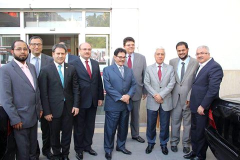 Suudi Arabistan Yardım Konseyi Başkanı Al-Harithy ve Ankara Büyük eLçisinden Ziyaret