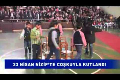 23 nisan nizipte coşkuyla kutlandı