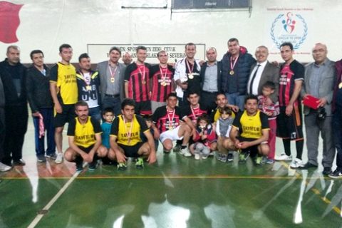 Futsal turnuvası sona erdi