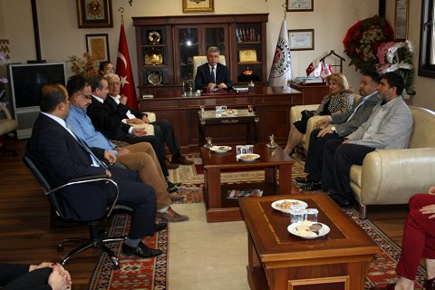Irak Gaziantep Başkonsolosu Bazaz’dan NTO’ ya  Ziyaret.