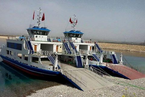 Belkıs köyündeki Feribotlar sefere hazır !