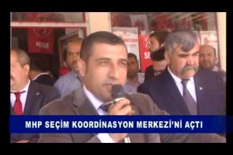 Mhp seçim koordinasyon merkezi?ni açtı